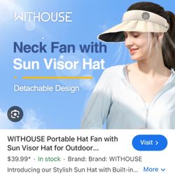 Air Cooling Hat Personal Fan