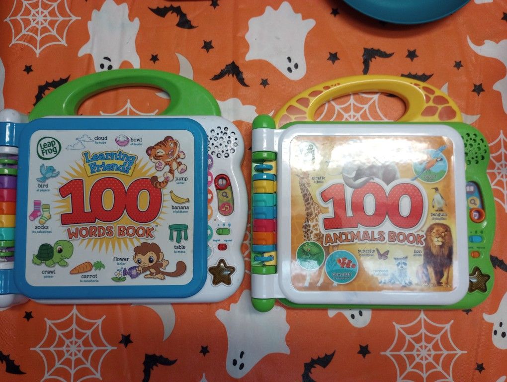 LeapFrog. Animal Book. And Word Book. Both For. $ 20