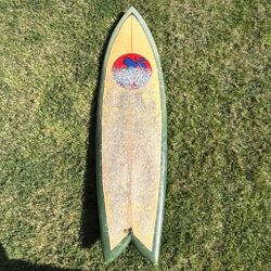 Quad Fish Surfboard – Fins Included $200 OBO