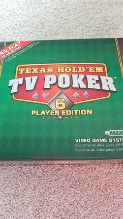 TV poker from one player to six