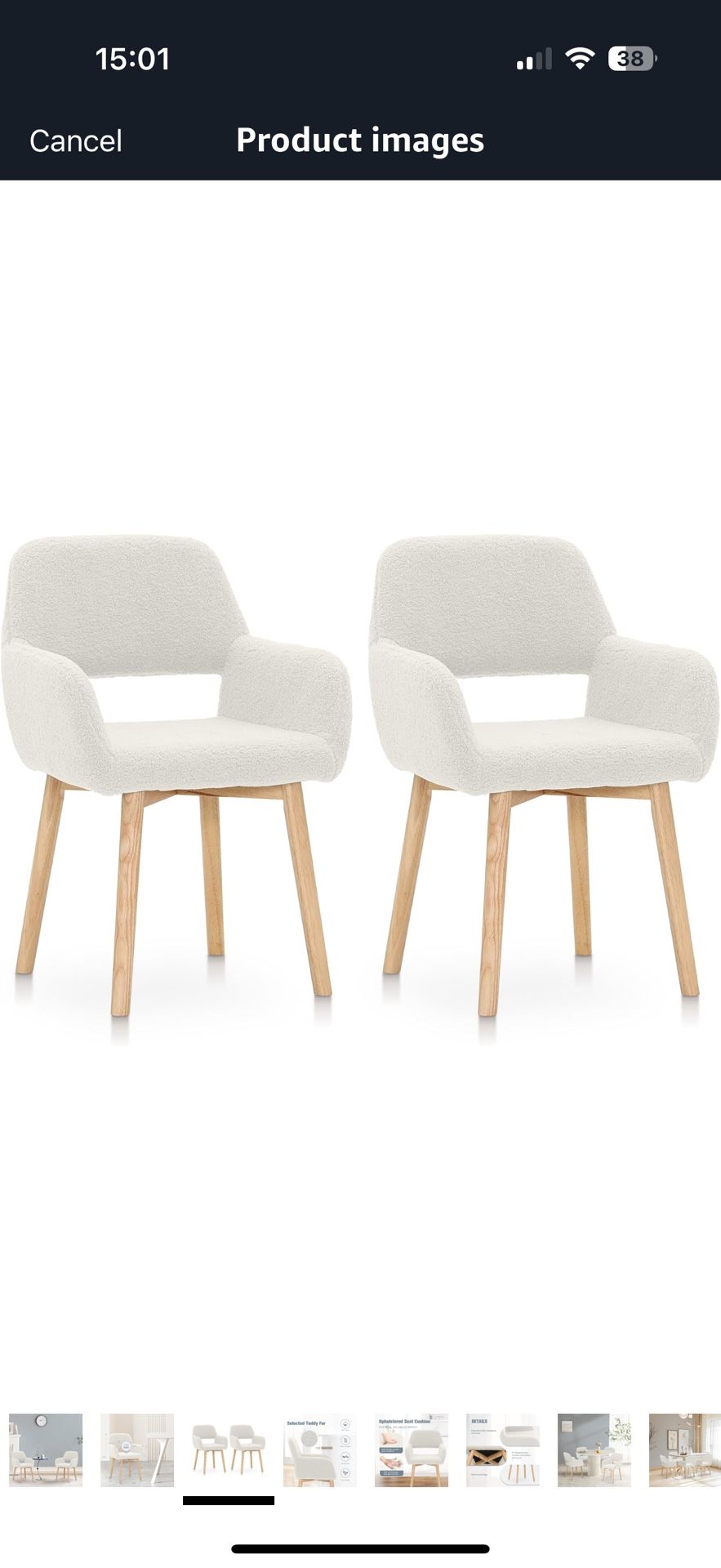 Brand New Dining chair Living Room Set Of 2