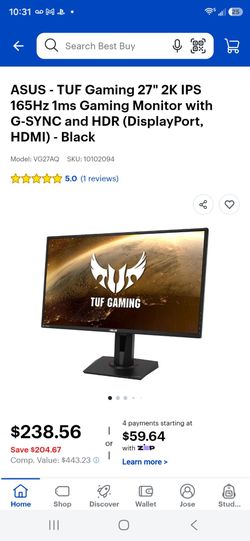 Asus Monitor 165hz