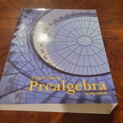 Prealgebra Fourth Edition Book