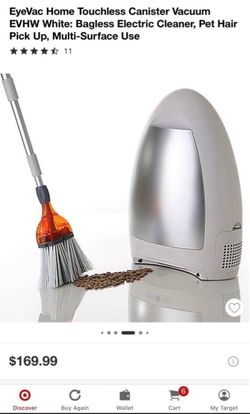Pretty Stuff ( EyeVac Home  Touchless Canister Vacuum! Brand New