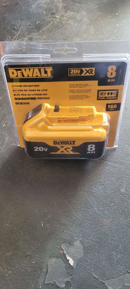 Dewalt 20v 8ah Battery