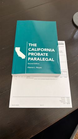 The California Probate Paralegal