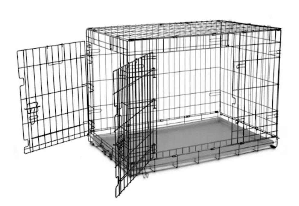 Metal Dog Cage/Crate (for small to large breeds) by PETCO