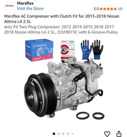 Marsflex AC Compressor with Clutch – Nissan Altima