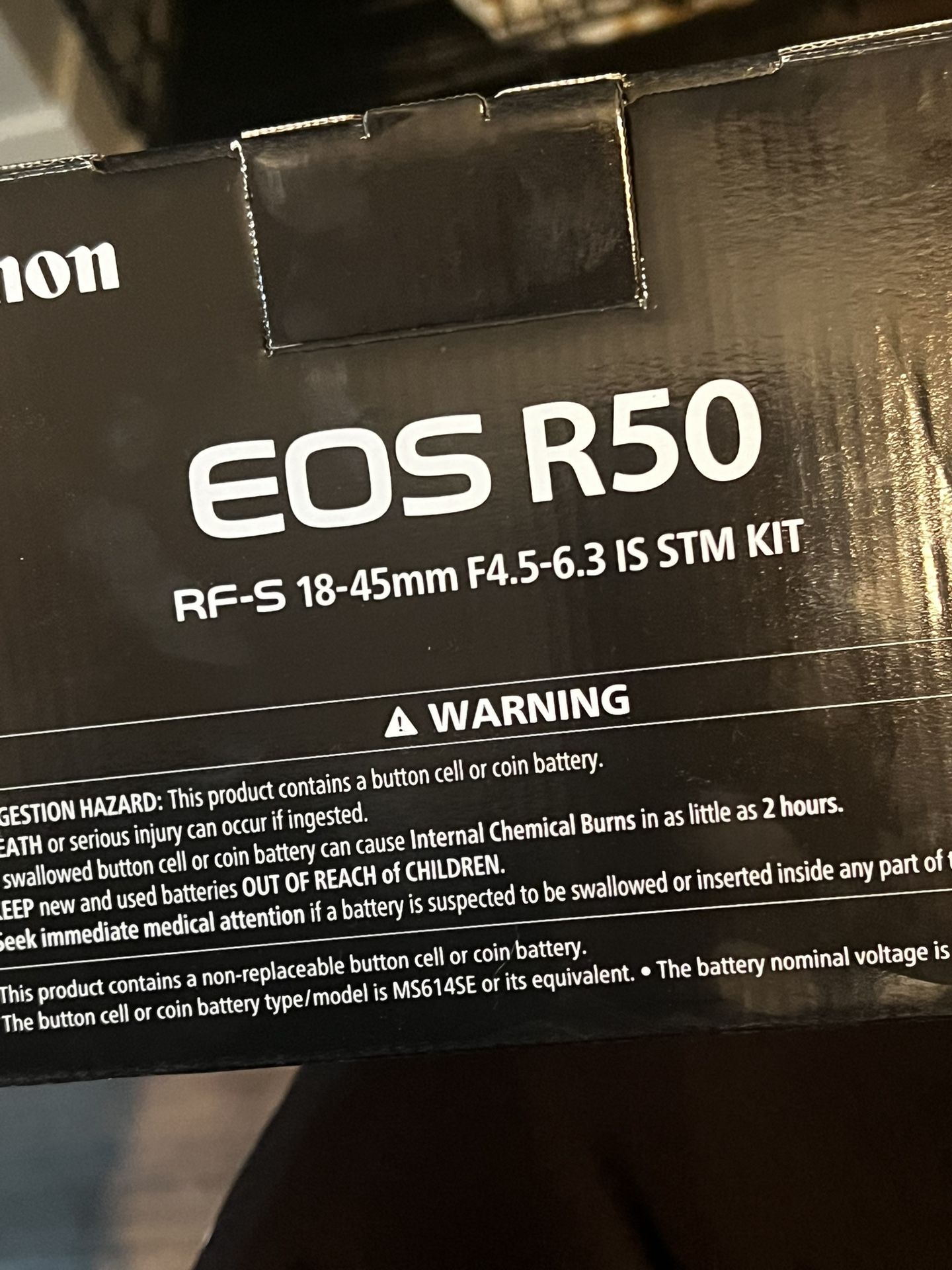 Canon R50 Camera