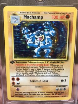 Machamp Pokémon Shadowless