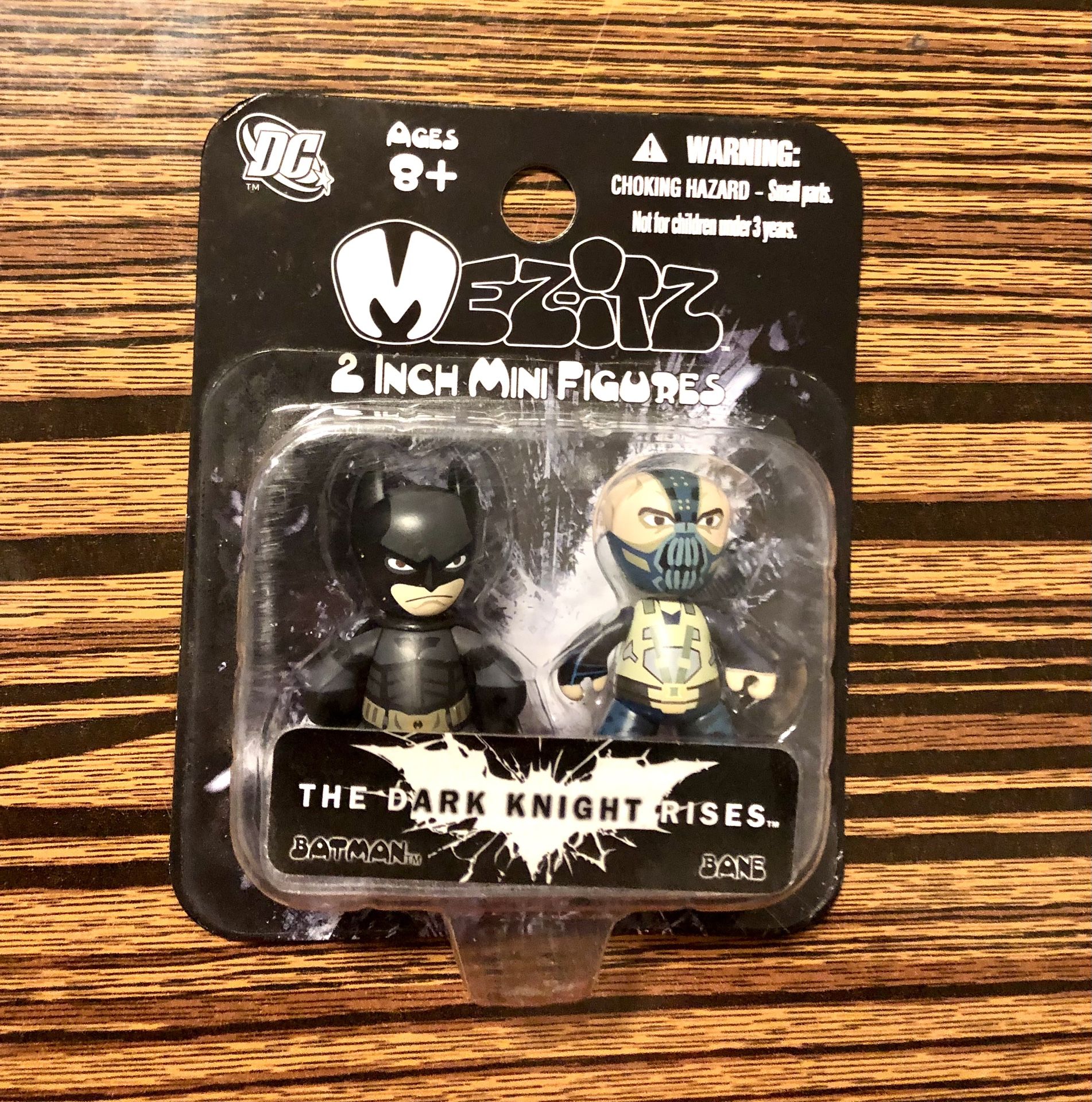 Mez-itz DC Universe The Dark Knight Rises Batman Bane 2inch