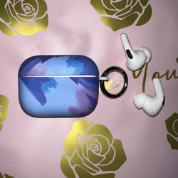 MERKURY INNOVATIONS Color Splash Airpods Pro Case Hard Shell Color: Purple Size: One Size