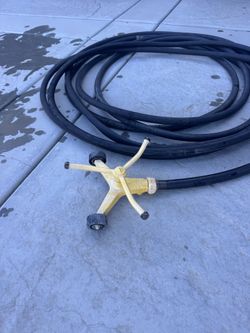 Heavy Duty Hose W Sprinkler
