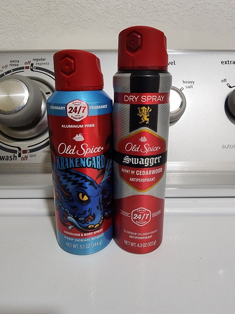 $7 for both. Old Spice Deodorant and Body Spray. Please, READ DESCRIPTION. Hablo español.