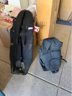 Black Travel Golf Bags