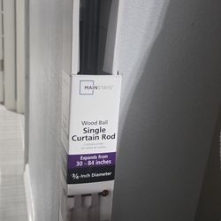 Single Curtain Rod