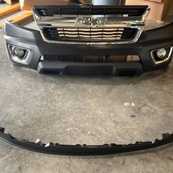 For 2015 2016 2017 2018 2019 2020 2021 Chevy Colorado Complete Front Bumper Assembly With Grille And Fog Kit
