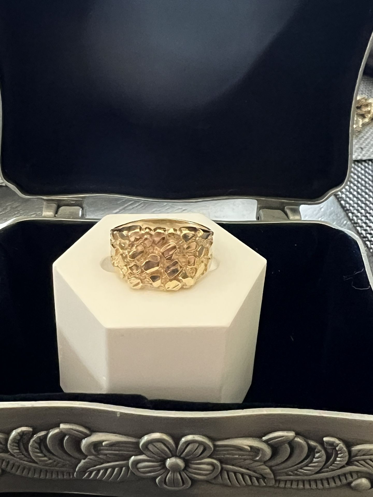 Gold Nugget Ring(pinky)