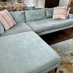 West Elm Couch & Ottoman