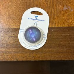 They Are Blue Smart Sockets For Your Phone Its A Smart Grip