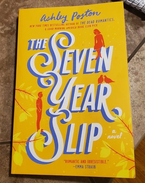 The Seven Year Slip  Book By Ashey Poston- Like New, Great condition