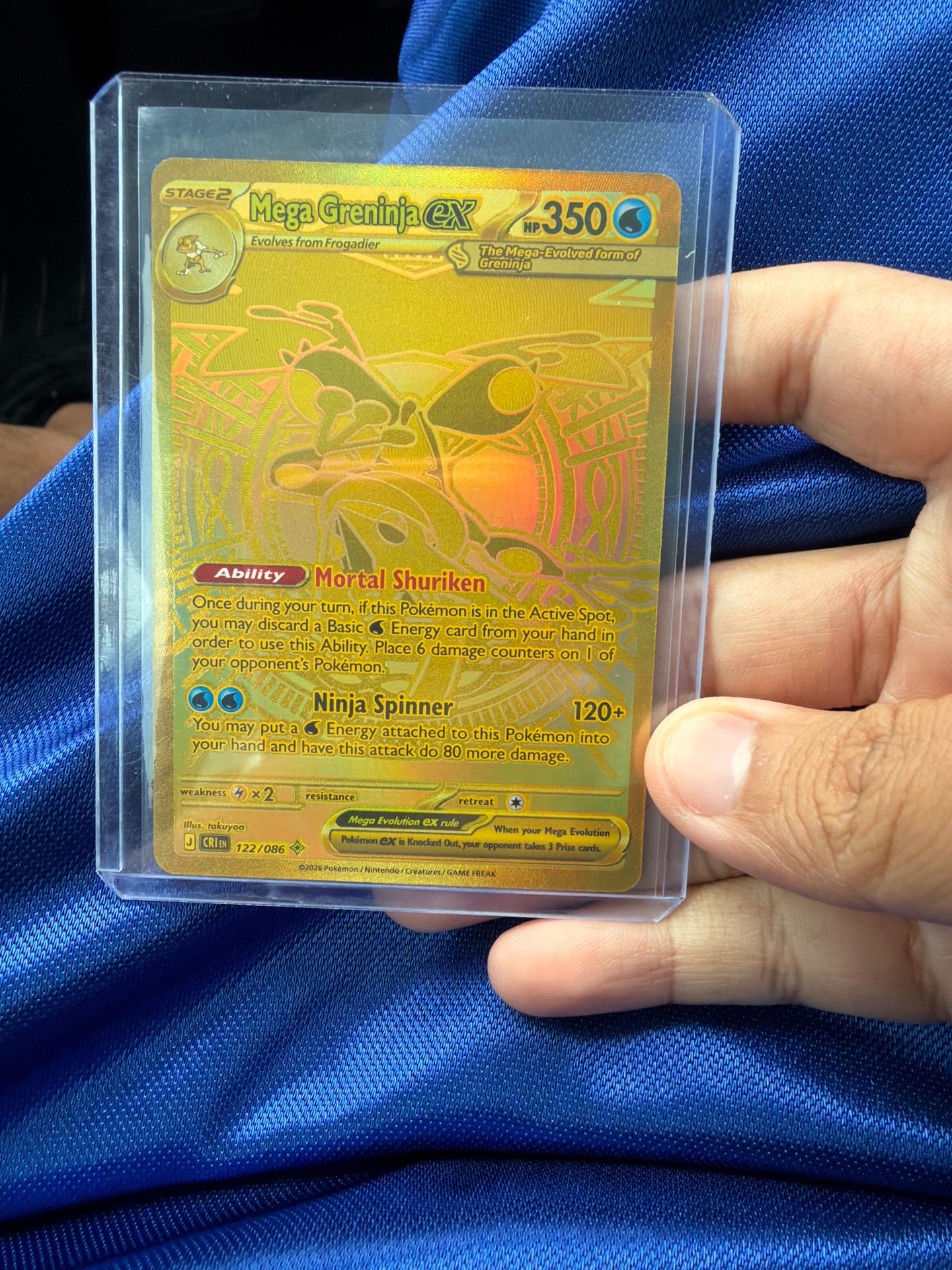 Greninja Gold (Chaos Rising)