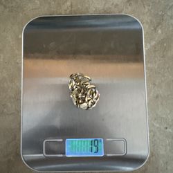 14k Cuban Gold Bracelet 