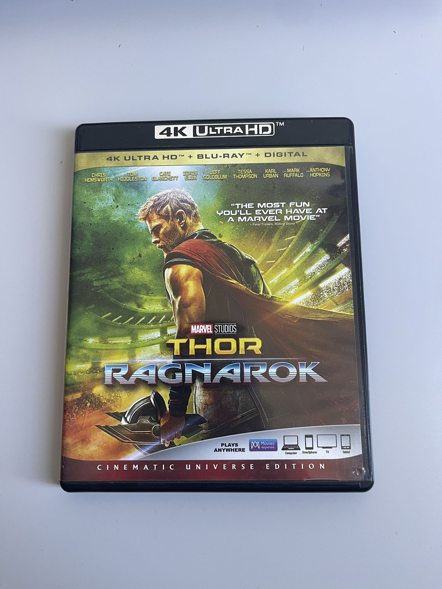 Thor: Ragnarok (4K/UHD/Blu-ray combo)
