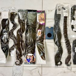 🔥 2 Human Hair Extensions + Extras – New – Deal 🔥