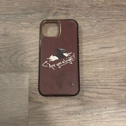 iphone 12 mini plastic case with lovejoy album cover 