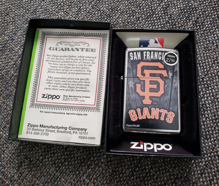 San Francisco Giants Zippo Lighter 