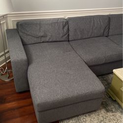 West Elm Sleeper Sectional With Storage