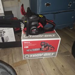 2 Brand New Chain Saws