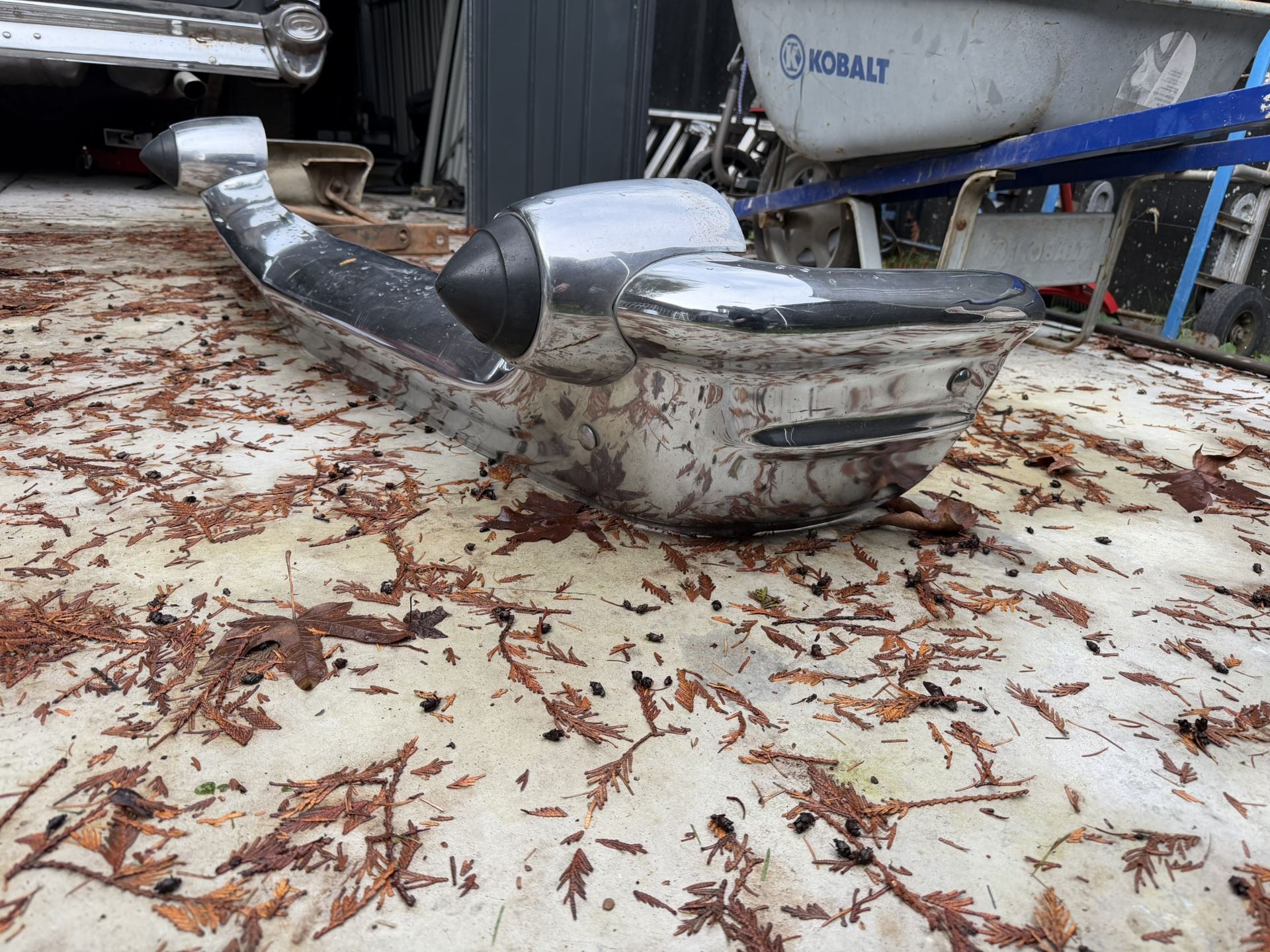 1957 Chevy Bel air Complete Front Bumber