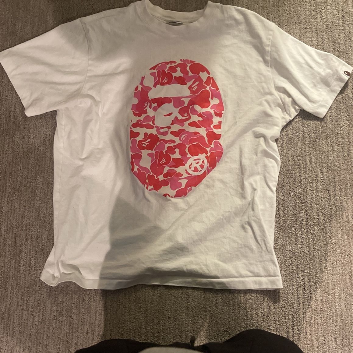 real bape t shirt xl