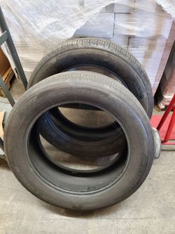 235/55/19 good condition tires lot of 2 . Sold together