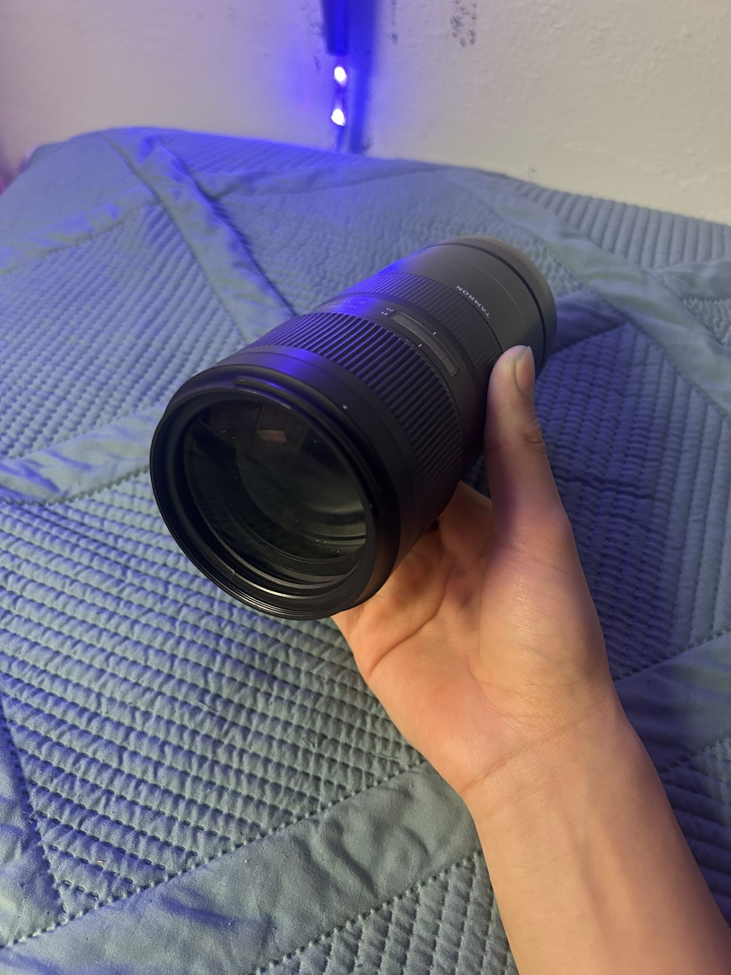 Tamron 70-210mm F/4 Di VC USD lens.