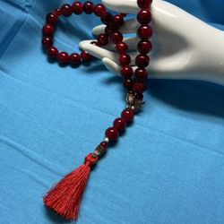 Homemade 33Beads Rosary 