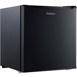 Supernon Galanz 1.7 cu ft Compact Refrigerator, Black