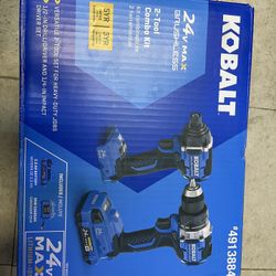 Next-Gen 2-Tool Brushless Power Tool Combo Kit with Soft Case (Li-ion Batteries and Charger Included)