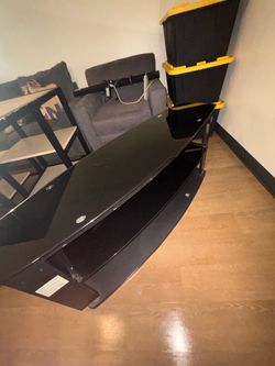 Glass Television Stand
