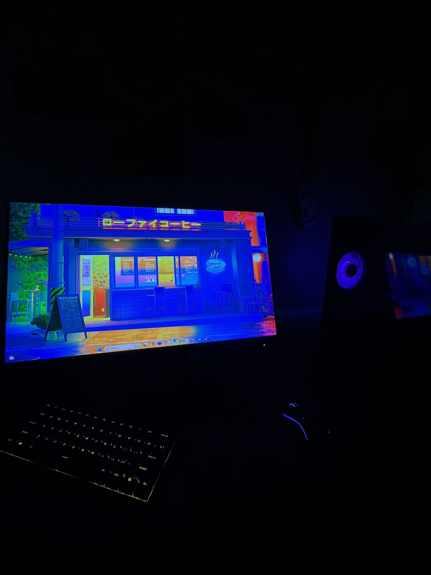 Legion gaming pc and rk61 keyboard and glorious model o mouse