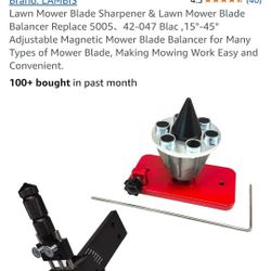 Lawn mower Blade Sharpener And Land  Mower Blade Balancer 