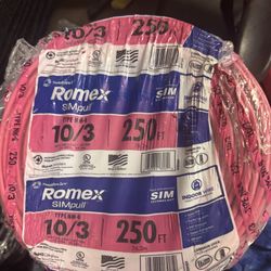 romex 10/3 250ft 260$