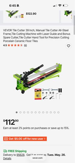 Tile cutter