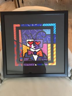 ROMERO BRITTO Original signed print