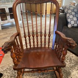 Antique Rocking Chair 