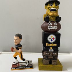 Steelers Big Ben Limited Edition & Steelers Tiki