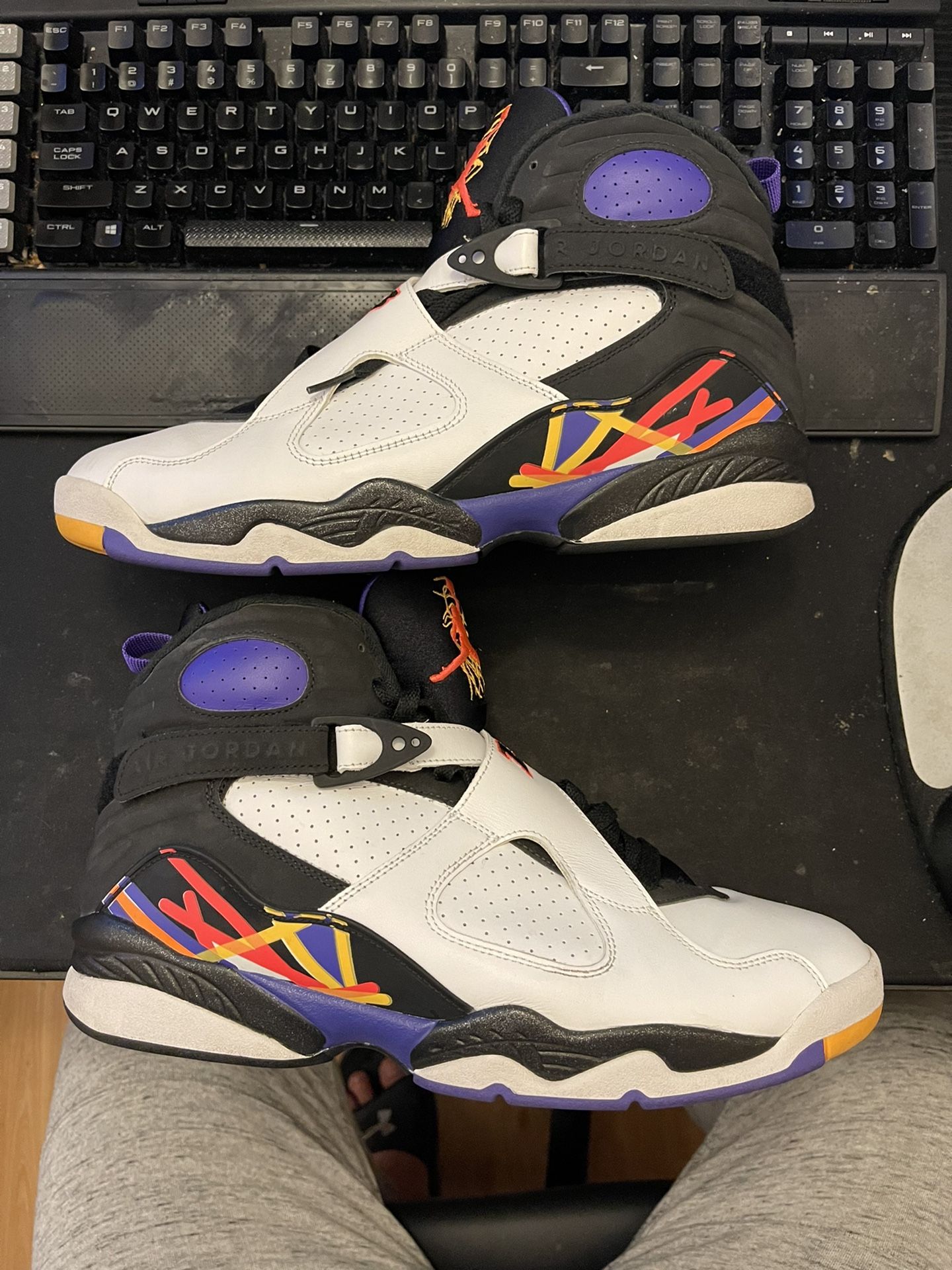 Jordan 8 “Three Peat” sz12