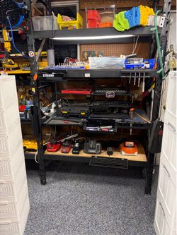 4-Shelf Adjustable Heavy Duty Steel Wire Rack Storage